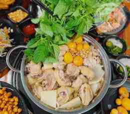 ảnh chụp màn hình cách làm lẩu gà đá