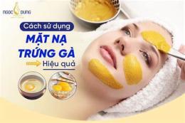 ảnh chụp màn hình cách làm mặt nạ dưỡng da bằng trứng gà