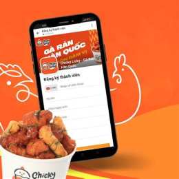 ảnh chụp màn hình chicky licky - gà rán hàn quốc đà nẵng