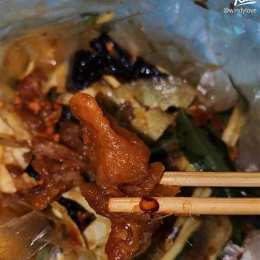 bánh tráng da gà dì dần