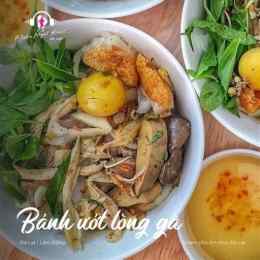 bánh ướt lòng gà da lat