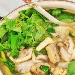 cách làm lẩu gà lá é đà lạt