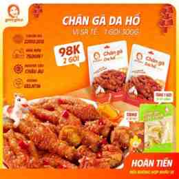 chân gà da hổ glee glee