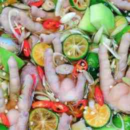 chân gà sả tắc đà lạt ảnh
