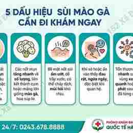 chua benh sui mao ga o benh vien da lieu tphcm