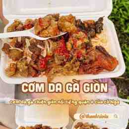 cơm da gà giòn quận 4