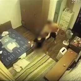 gã chồng hờ lột đồ đánh vợ dã man