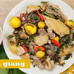 gà đã xào lăn