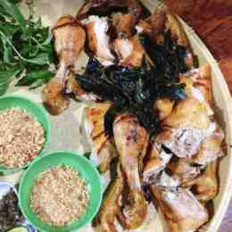 gà nướng com lam có sinh đà lạt