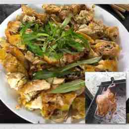 gà nướng cơm lam tuyệt tình cốc đà lạt