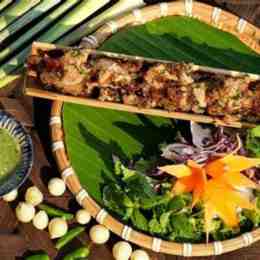 gà nướng ống tre đà lạt