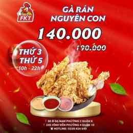 gà rán fkt dạ nam quận 8