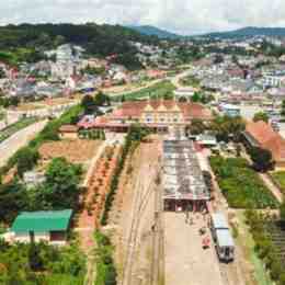 ga tàu hỏa ở đà lạt