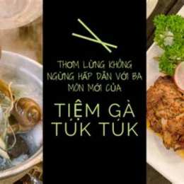 gà túk túk đà lạt menu