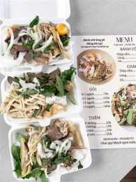 giao diện app bánh ướt gà đà lạt