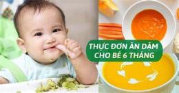giao diện app bé 6 tháng đã ăn được trứng gà chưa
