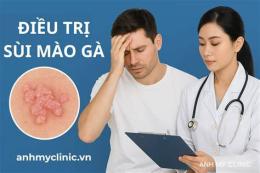 giao diện app bệnh viện da liễu trị sùi mào gà