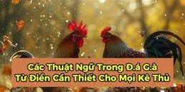 giao diện app các thuật ngữ đá gà