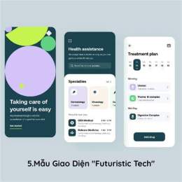 giao diện app cach lam dep da tu trung ga