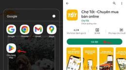 giao diện app cho tot ga da hcm