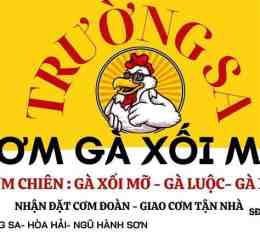 giao diện app cơm gà da giòn trường sa