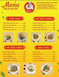 giao diện app cơm gà mỹ vân đà nẵng