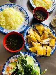giao diện app cơm gà phan rang tại đà lạt