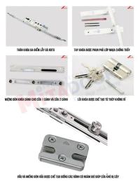 hướng dẫn sử dụng bộ khóa đa điểm lẫy gà