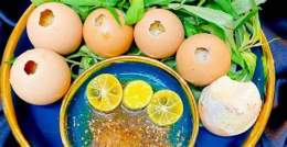 hướng dẫn sử dụng cách làm trứng gà ngâm chanh chữa dạ dày