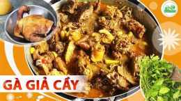 hướng dẫn sử dụng cách nấu gà đã giả cầy