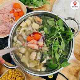 lẩu gà lá é tao ngộ 3/4 đà lạt