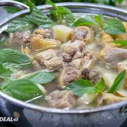 lẩu gà lá é tao ngộ núi thành đà nẵng