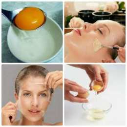 mặt nạ dưỡng da từ trứng gà