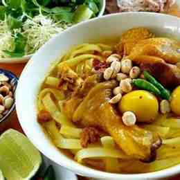 mì quảng gà đá