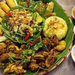 quán gà lên mâm đà nẵng