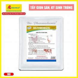 tẩy giun sán cho gà đá