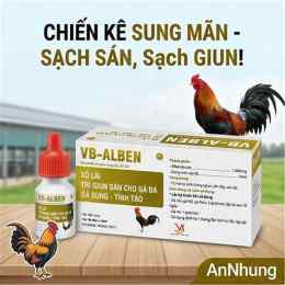 thuốc xổ giun cho gà đá