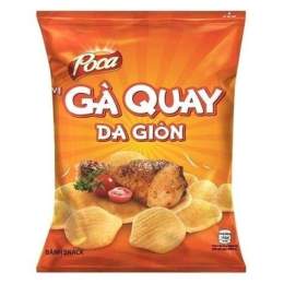 tính năng nổi bật bim bim poca gà quay da giòn