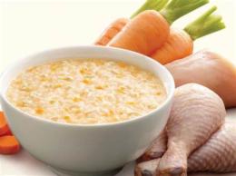 tính năng nổi bật cháo thịt gà bí đỏ cho bé ăn dặm