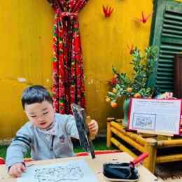 tranh đông hồ lợn đàn gà đàn