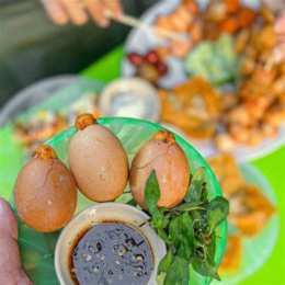 trứng gà nướng ngon ở đà nẵng