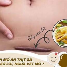 vết thương da lành có ăn thịt gà được không