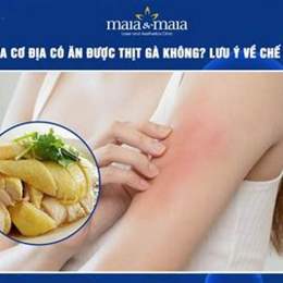 viêm da có ăn được thịt gà không
